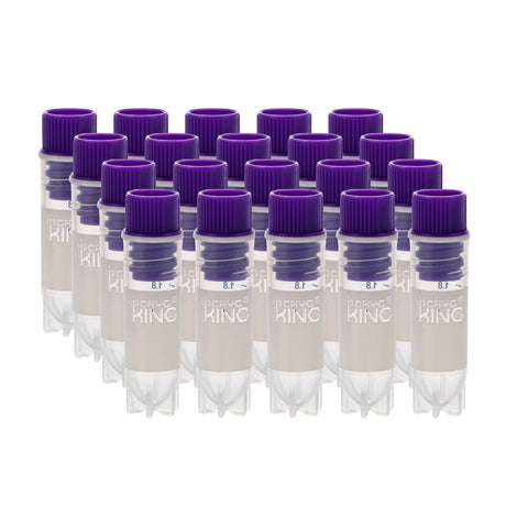Cryogenic Vials-2.0ml tubes (Internal Thread, Non-Barcoded) 25/Bag, 500/Pack, 1000/Case
