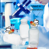 Drosophila Bottles, 8oz (227ml), Round Bottom, Bulk/Tray Package, 100 Pcs/Case