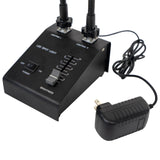 Trinocular Microscope, Eyepiece 10X/23mm(adjustable viewing), With external double goose tube light source, 1 Piece/Case