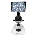 Trinocular Microscope, Eyepiece10X/23mm(adjustable viewing)), No built-in lightsource, 10.5 inch Android smart all-in-one, 1 Pcs/Case