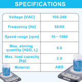 Biologix® FlatSpin Magnetic Stirrer 1 Piece/Case