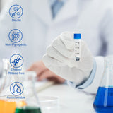 Cryogenic Vials Side & Bottom Barcoded-1.5, External Thread, 25/Bag, 1000/Case
