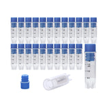 Cryogenic Vials with Side Bardcodes-2.0 ml Internal Thread, 25/Bag, 1000/Case