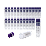 Cryogenic Vials with Side Bardcodes-2.0 ml Internal Thread, 25/Bag, 1000/Case
