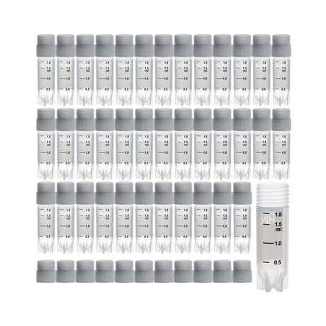 Cryogenic Vials-2.0ml tubes (External Thread, Non-Barcoded) 25/Bag, 500/Pack, 1000/Case
