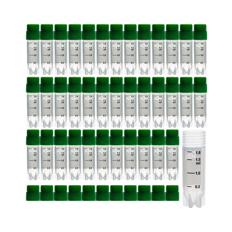 Cryogenic Vials-2.0ml tubes (External Thread, Non-Barcoded) 25/Bag, 500/Pack, 1000/Case