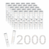 Cryogenic Vials-1.5 mL (47.5mm, Self-Standing), with writing area, 50/Bag, 500/Pack, 2000/Case