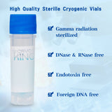 CryoKING® 1.5ml Cryogenic Vials, Self-Standing, 25/Bag, 500/Pack, 1000/Case