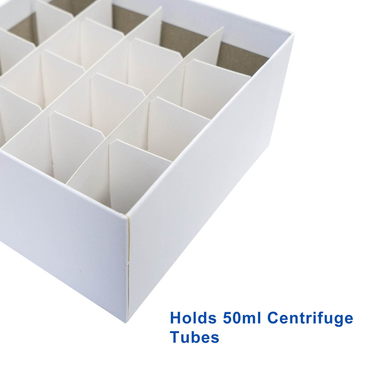 CryoKING® 16/36-Well Cardboard Freezer Boxes, White, 5/Pack, 100/Case