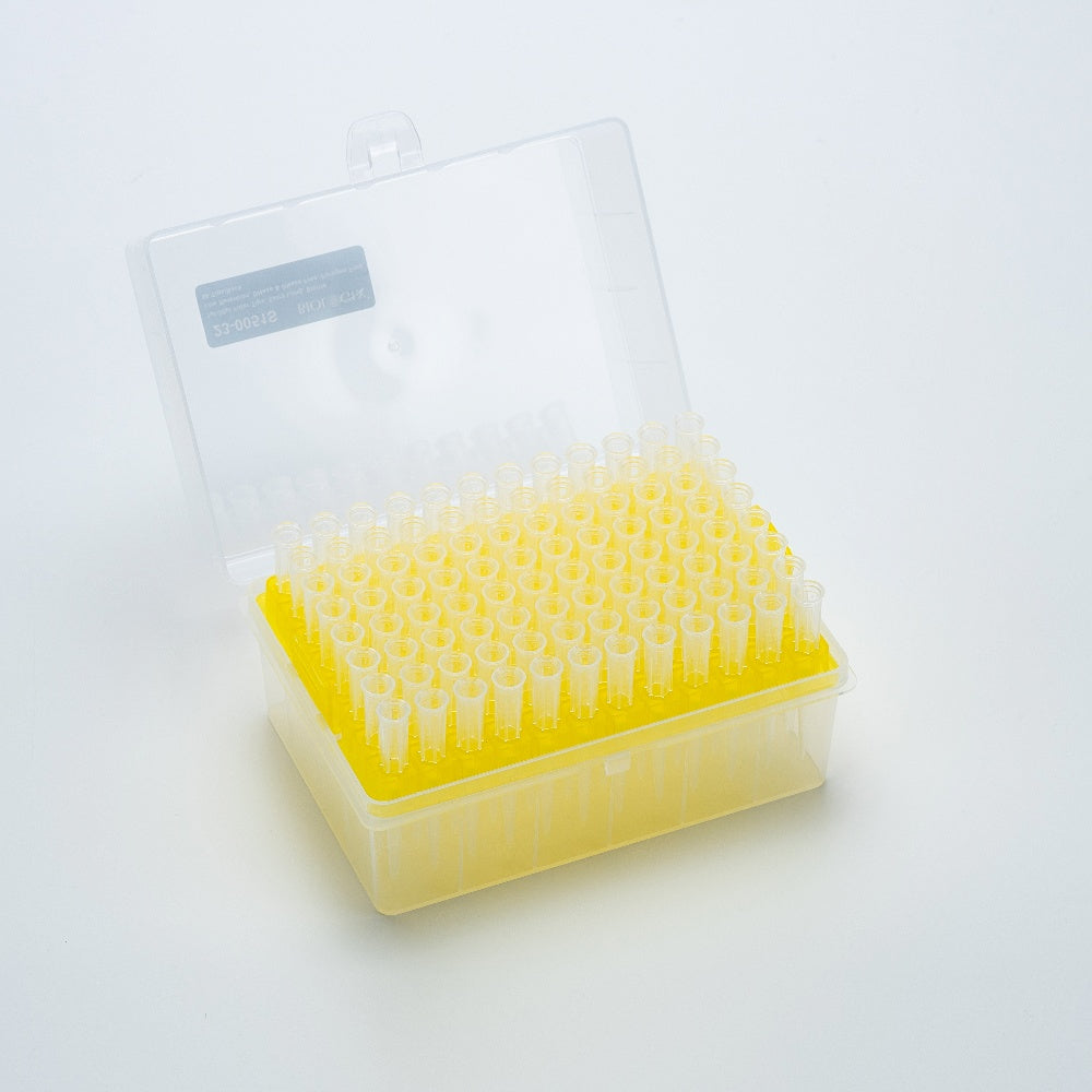 Filter Pipette Tips-10μl, 20ul, 50ul, 100ul, 200ul, 1000ul  Extra-Long, Low Retention, 96/Rack, 4800/Case