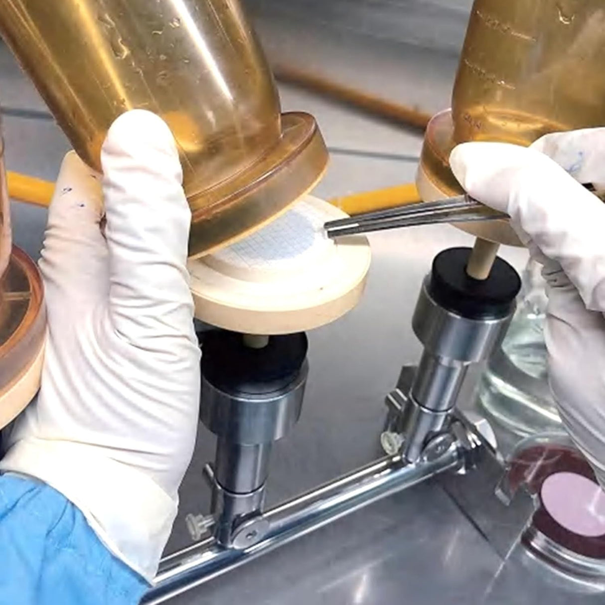 MCE Gridded Membrane Filter, Individual Pack, Sterile, 0.22μm, 47mm, 100 Pcs/Box