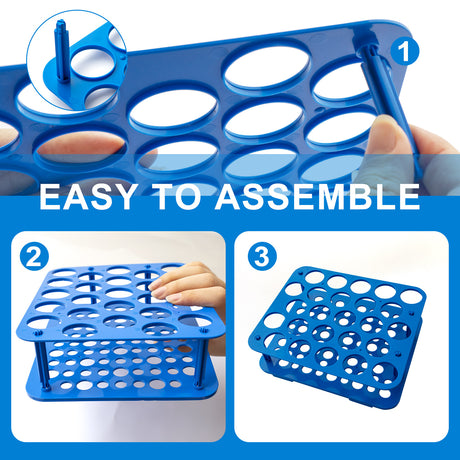 Biologix® Centrifuge Tube Rack (25-Well, Blue) for 50mL Tubes