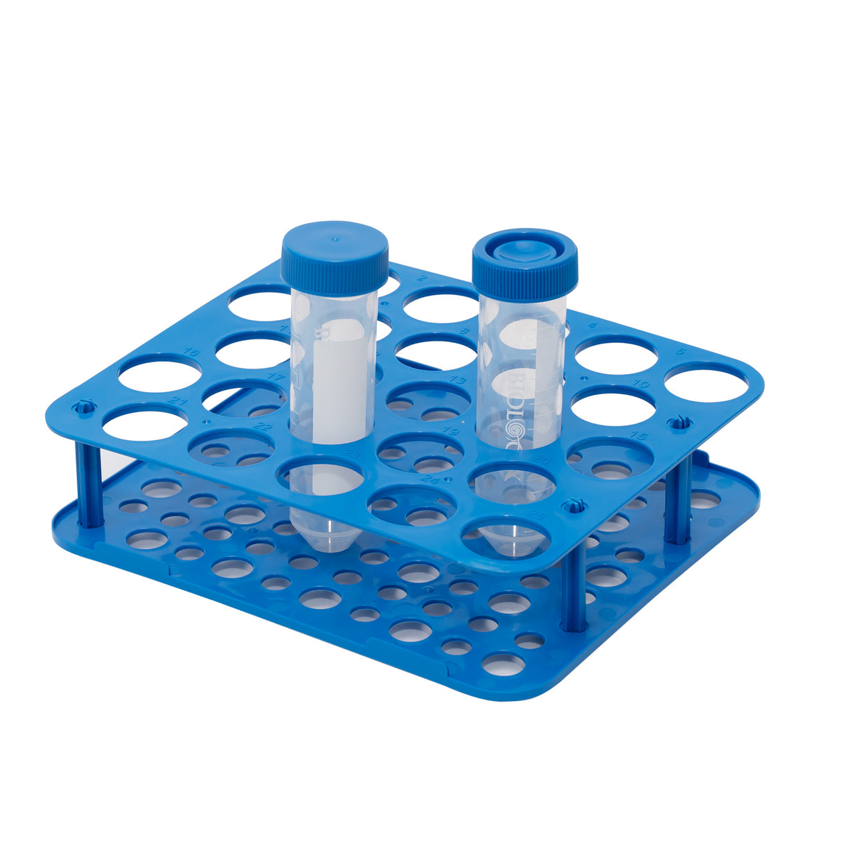 Biologix® Centrifuge Tube Rack (25-Well, Blue) for 50mL Tubes