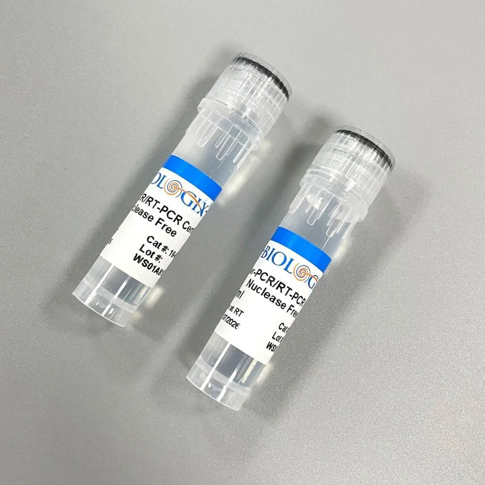 Ultra Pure Water, Molecular Biology Grade, DNase, RNAse, Protease, Endotoxins (Pyrogen) Free, PCR/RT-PCR Certified, Nuclease-Free Water, 100 x 1.8 ml/Pack, 20 Pack/Case