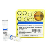 Ultra Pure Water, Molecular Biology Grade, DNase, RNAse, Protease, Endotoxins (Pyrogen) Free, PCR/RT-PCR Certified, Nuclease-Free Water, 25 x 1.8 ml/Pack, 30 Pack/Case