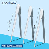 Biologix® 1ml/3ml Transfer Pipettes, Individually Wrapped, 500/Pack, 2000/Case