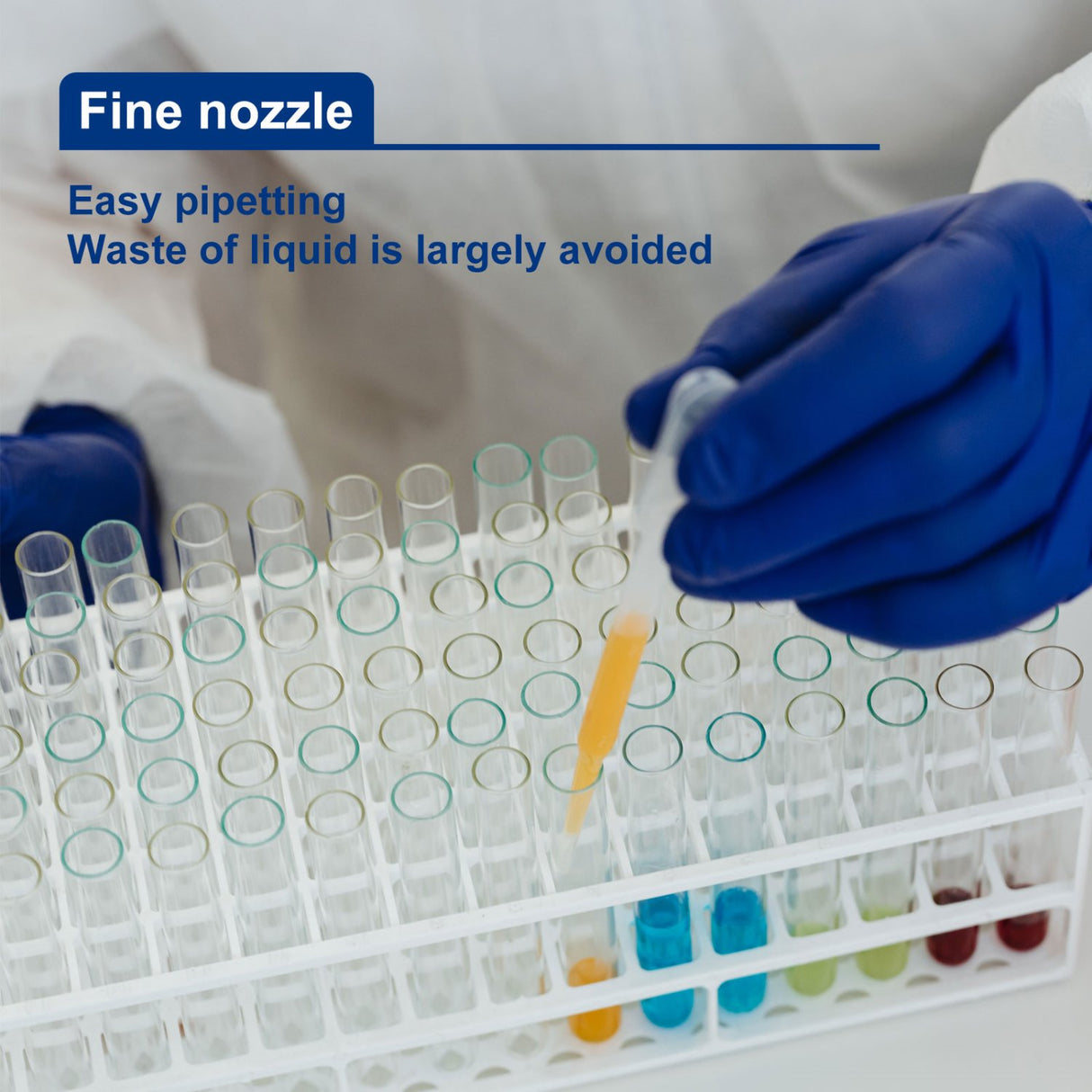Biologix® 3ml Transfer Pipettes, 183mm Individually Wrapped, 500/Pack, 2000/Case
