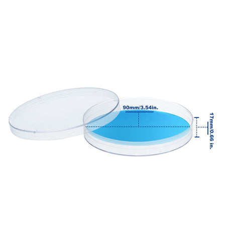 Biologix® Plastic Petri Dishes with Lids, Sterile Petri Dish, 10/Bag, 500/Case