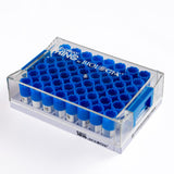Biologix® SBS Format Cryogenic Vials-1mL, 2mL, 5mL, 48-Well, Racked, External Thread, 10 Sets/Pack, 2 Packs/Case
