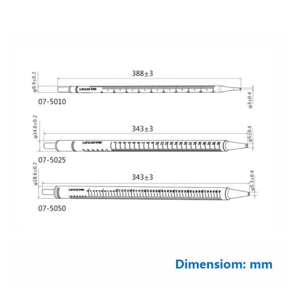 Biologix® Sterile Serological Pipettes-1ML, 2ML, 5ML,  10ML, 15ML, 50ML