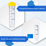 CryoKING® 1.5ml Cryogenic Vials, External Thread, Sterile, Self-Standing, Side Barcode, 25/Bag, 500/Pack, 1000/Case