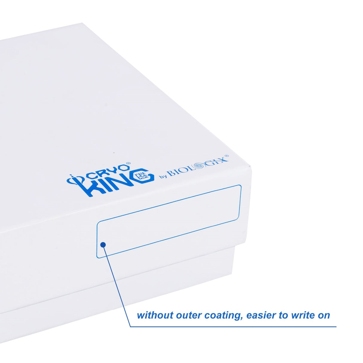 CryoKING® Cardboard Freezer Boxes-2in ( Premium White) 5/Bag, 100/Case