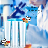 Drosophila Vials, PS, Bulk/Tray Packaging, 500 Pcs/Case