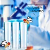 Drosophila Vials, PP, Bulk/Tray Packaging, 500 Pcs/Case