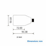 Biologix® Cell Culture Flask 25cm² with Filter /Plug Cap, 5/Pack, 200/Case