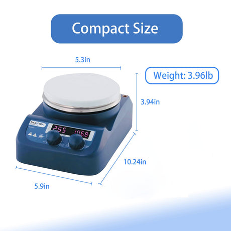 Biologix® Magnetic Hotplate Stirrers, 1 Piece/Case