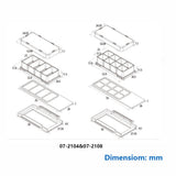 Biologix® Chambered Cell Culture Slides-1/2/4/8 Wells, 6/Pack, 12/Case