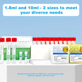 Ultra Pure Water, Molecular Biology Grade, DNase, RNAse, Protease, Endotoxins (Pyrogen) Free, PCR/RT-PCR Certified, Nuclease-Free Water, 25 x 1.8 ml/Pack, 30 Pack/Case