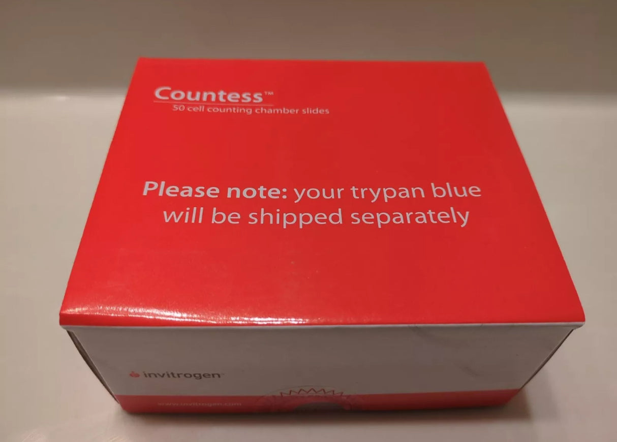 Only 2 available-Invitrogen™ Countess™ Cell Counting Chamber Slides and Holder, disposable