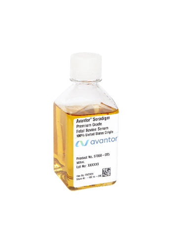 Avantor® Seradigm, Premium Grade Fetal Bovine Serum (FBS)- One batch, expire 3/2027