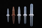 NEST 0.6 mL, 1.5 mL, 2 mL, 5 mL Microcentrifuge Tube, Clear, Sterile, Conical or round, Lock Cap