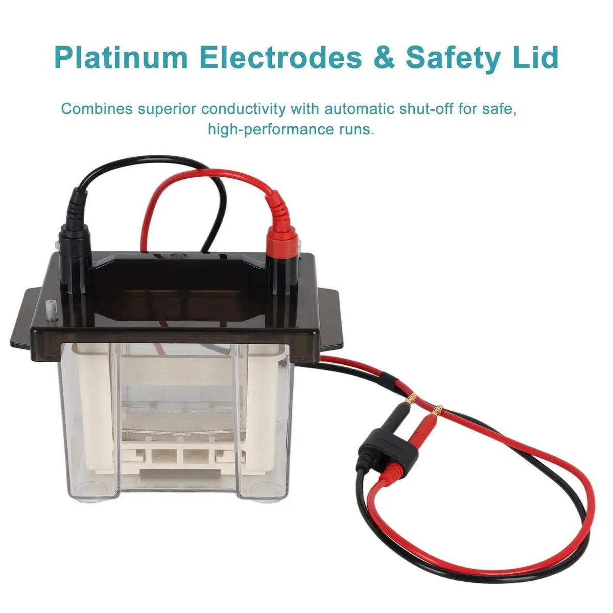 Mini Vertical Electrophoresis Apparatus, 83x73 mm Gel Area, 0.75/1/1.5 mm Thickness for SDS-PAGE & Native PAGE