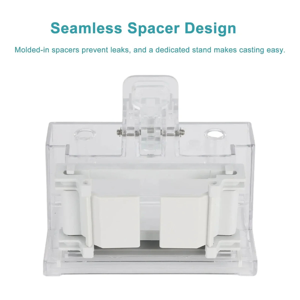 Mini Vertical Electrophoresis Apparatus, 83x73 mm Gel Area, 0.75/1/1.5 mm Thickness for SDS-PAGE & Native PAGE