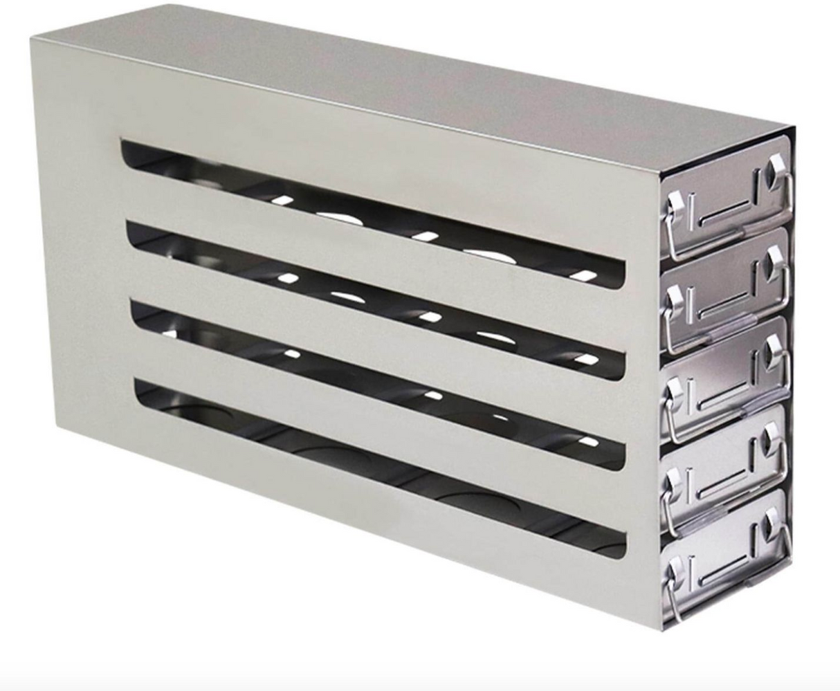 CryoKING® Side Access Drawer Freezer Racks, Stainless steel, 1 Piece/Case
