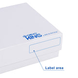 CryoKING® Cardboard Freezer Boxes, Plastic Coating, 5/Bag