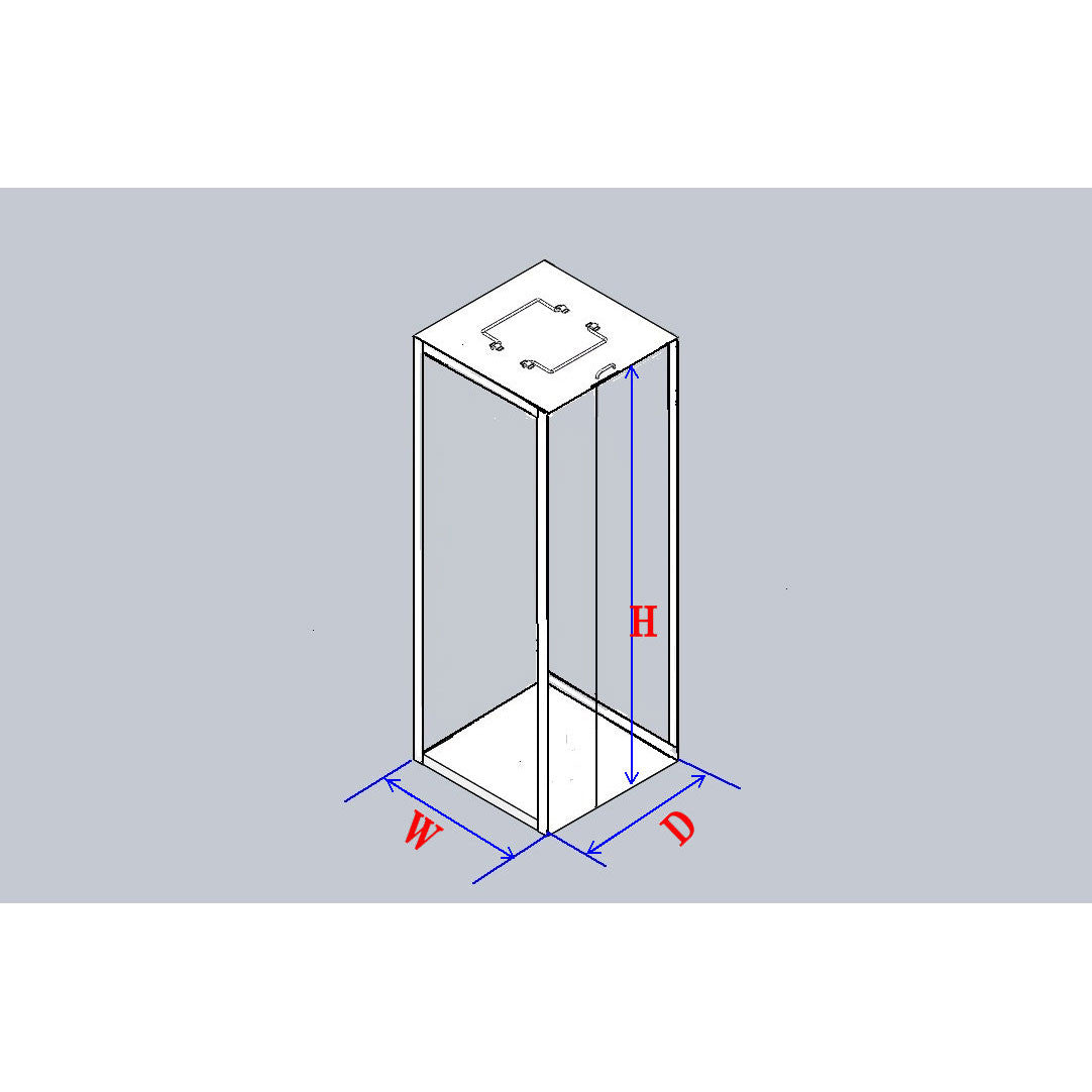Stainless Steel Freezer Rack for Chest Freezers or LN2 Tanks for 15mL & 50mL Tube Boxes, 5 Box Capacity