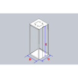 Stainless Steel Freezer Rack for Chest Freezers or LN2 Tanks for 15mL & 50mL Tube Boxes, 5 Box Capacity