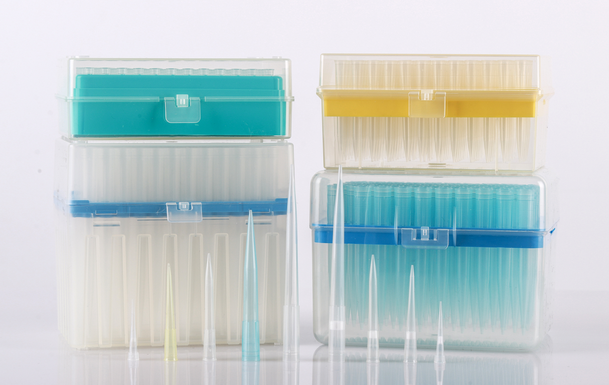 NEST Pipette Tips, Clear, non-filtered, Racked, Sterile, 96/box, 960/pk, 4800/cs