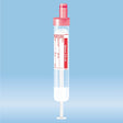 S-Monovette Serum, 9 ml, cap red,  92 x 16 mm, with paper label, 50 Piece(s)