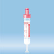 S-Monovette Serum, 5.5 ml, cap red,  75 x 15 mm, with paper label, 50 Piece(s)