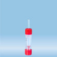 Microvette 100 Serum, 100 ¬µl, cap red, flat base, 100 Piece(s)
