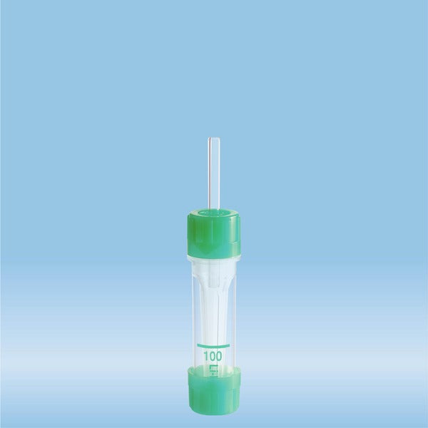 Microvette 100 Lithium heparin, 100 ¬µl, cap green, flat base, 100 Piece(s)