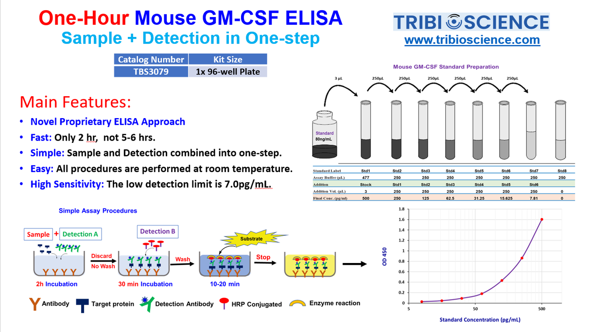 Fast Mouse GM-CSF ELISA