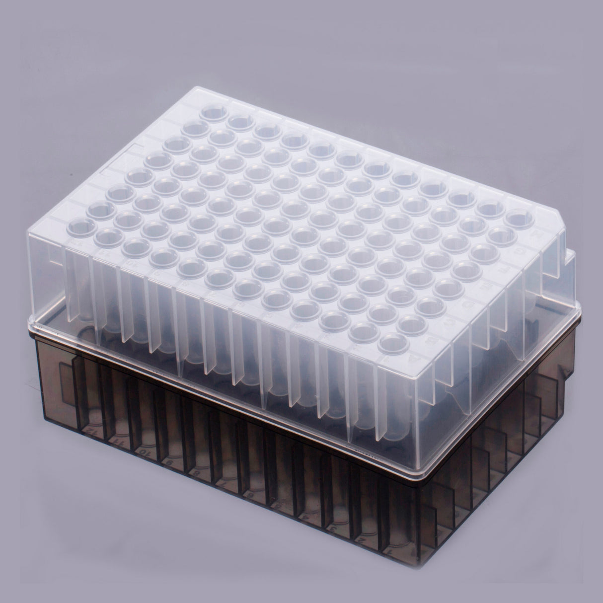 0.36 ml 96-Well Deep Well Plate, V-Bottom,  Round well, sterile, 5/pk, 50/cs