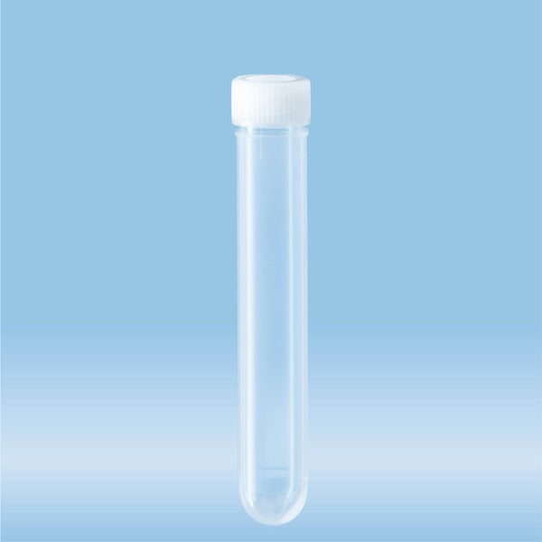  Screw cap tube, 10 ml,  92 x 15.3 mm, PP, 100 Piece(s)