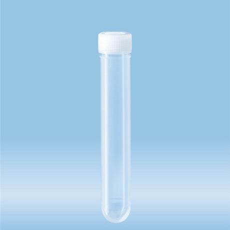  Screw cap tube, 10 ml,  92 x 15.3 mm, PP, 100 Piece(s)